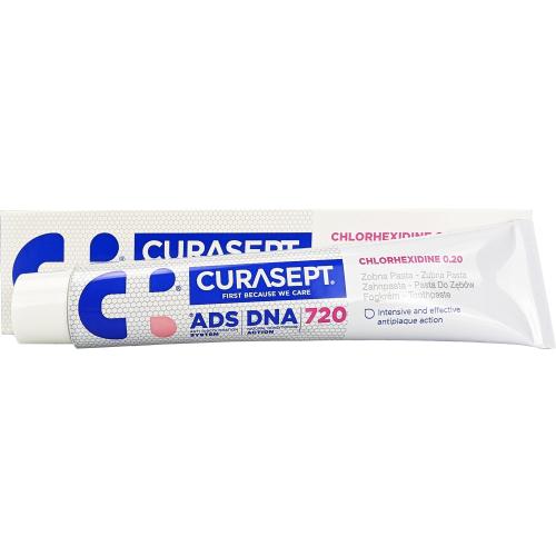 Curaprox Curasept 720 Intensive & Effective Antiplaque Action Οδοντόκρεμα Εντατικής Θεραπείας Κατά της Πλάκας 75ml 
